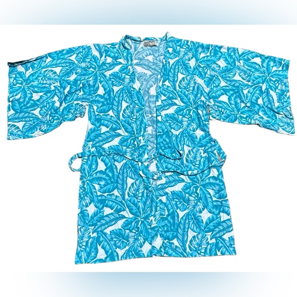 KENNY FLOWERS ISLAND CLOTHES COVERUP - Picture 1 of 3